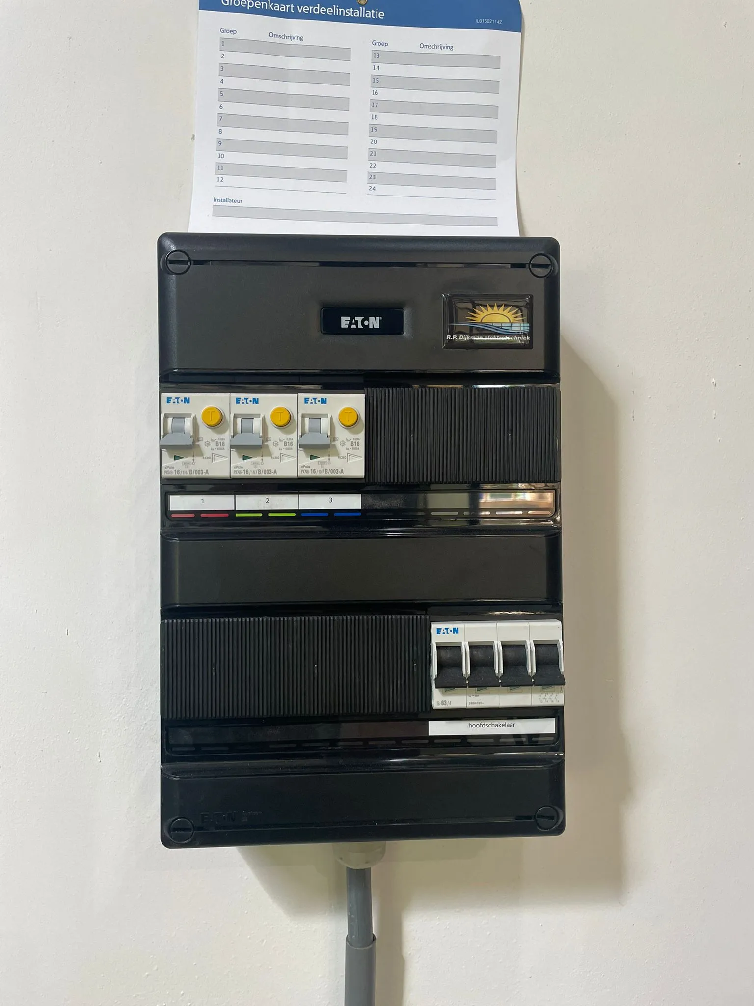 Groepenkast vervangen door elektricien Winschoten, Assen, Stadskanaal, Veendam, Hoogezand, Groningen