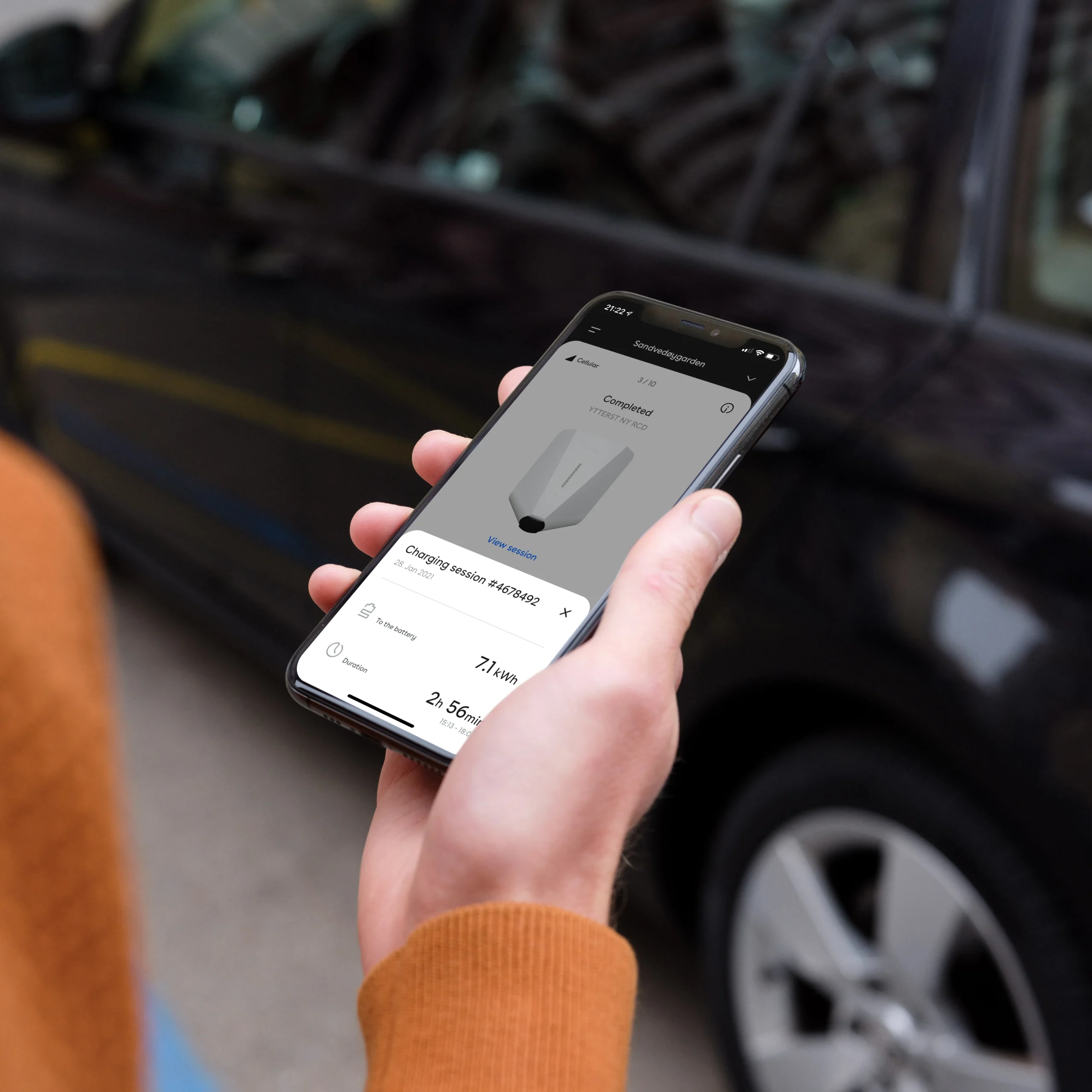 easee app Dijkman elektrotechniek